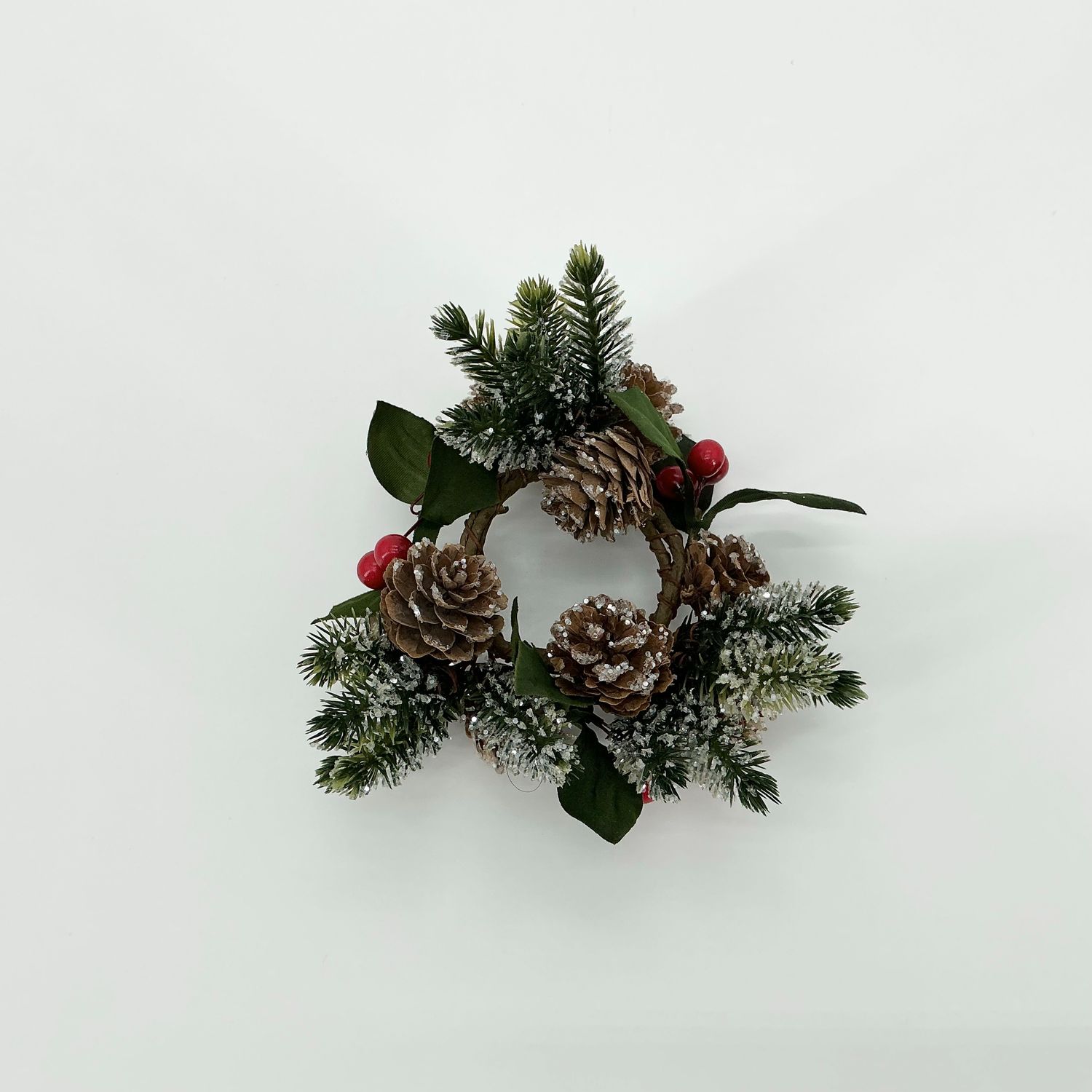 Ice Pine Candle Ring - 1"