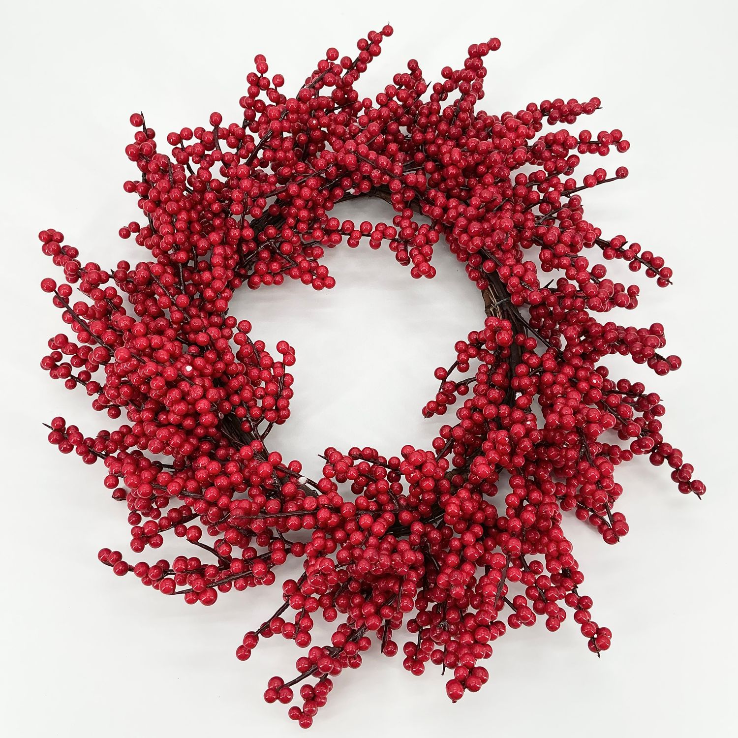 Berry Wreath - 24" - Red