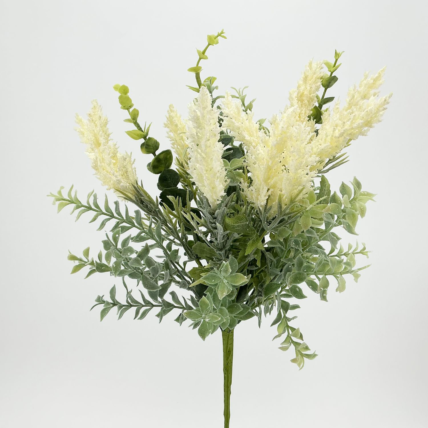Field Grass Bush - 19" - White