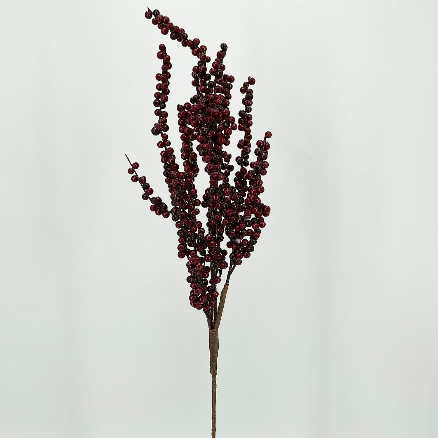 Berry Spray - 29" - Outdoor - Burgundy