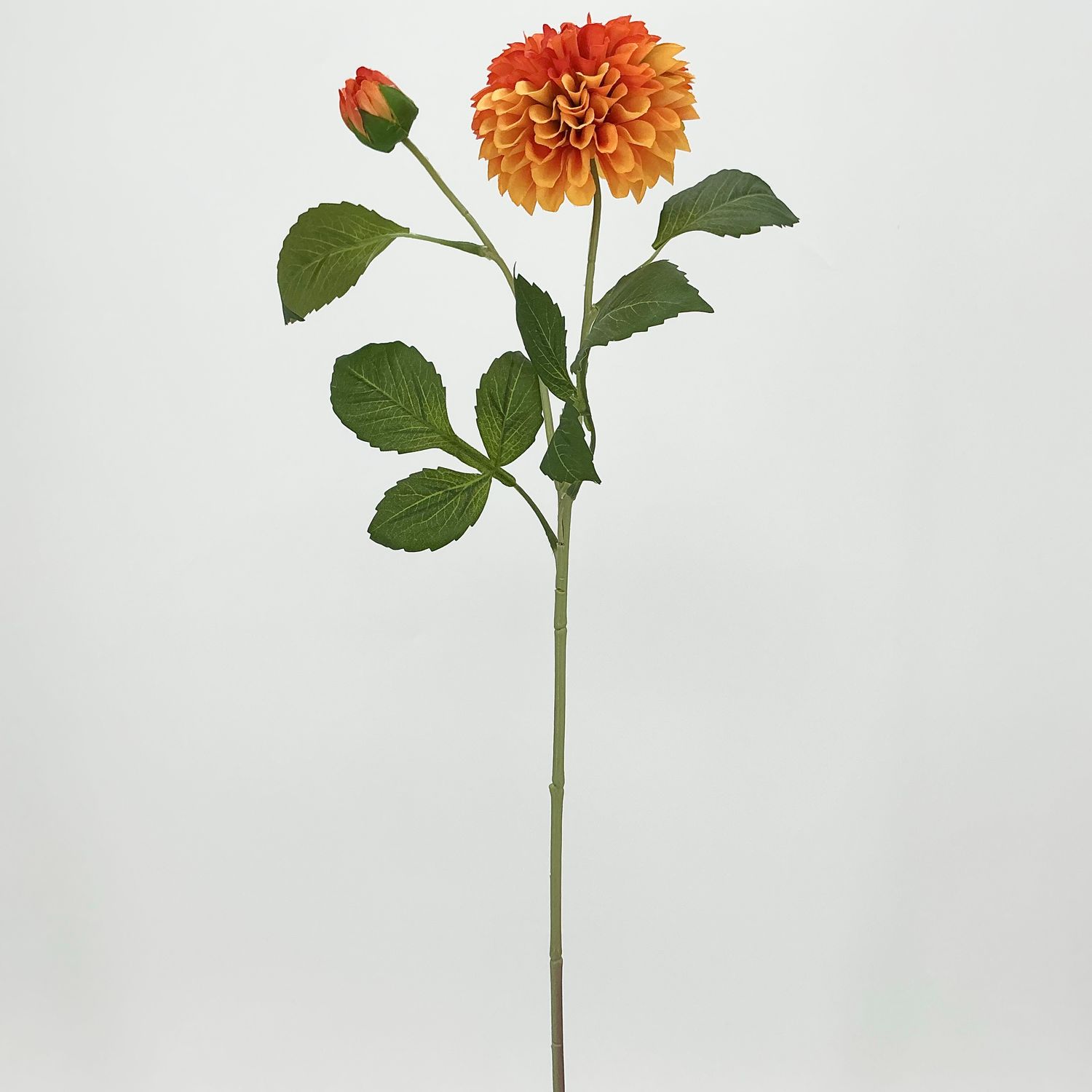 Dahlia Spray - 24" - Orange