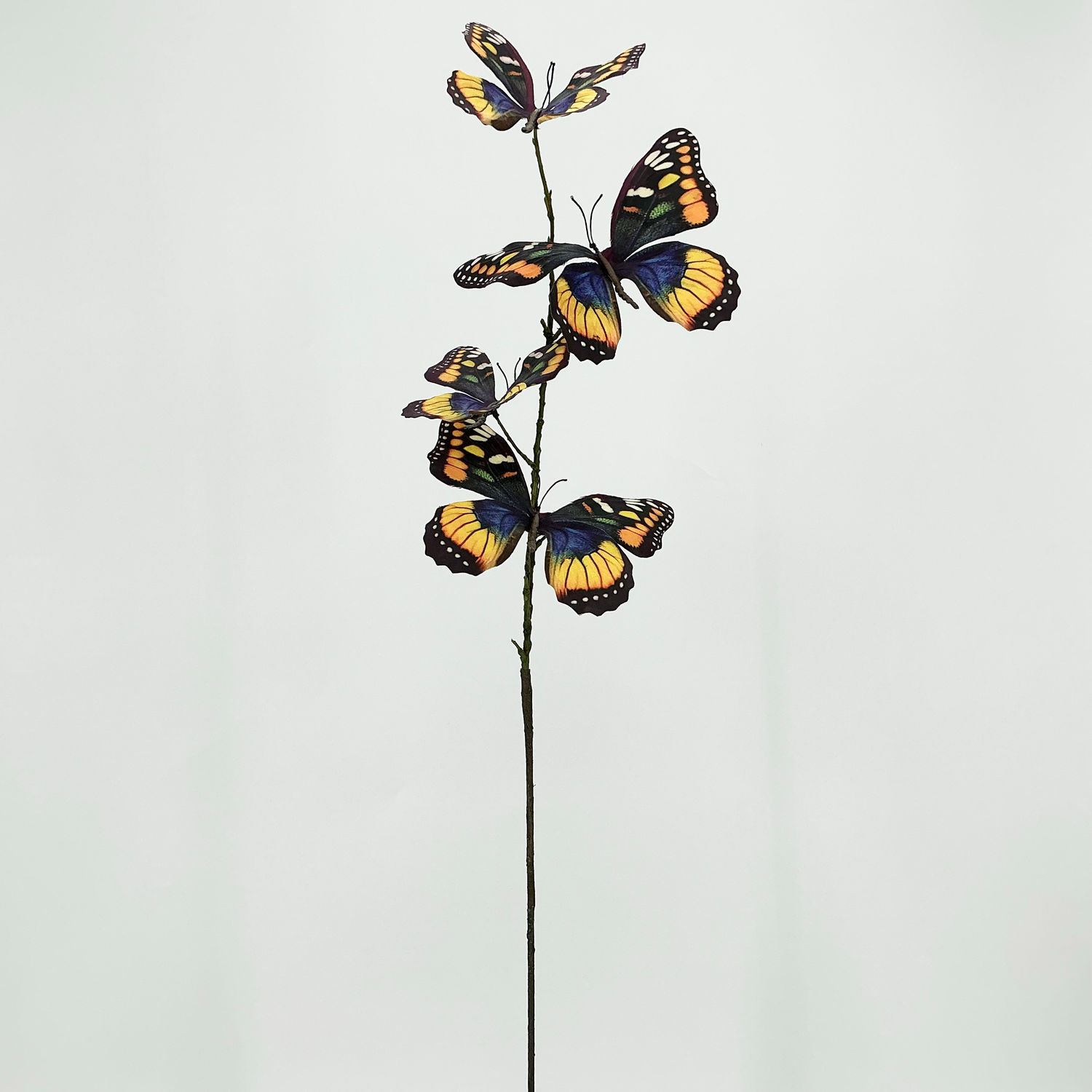 Butterfly Spray - 31" - Yellow/Blue