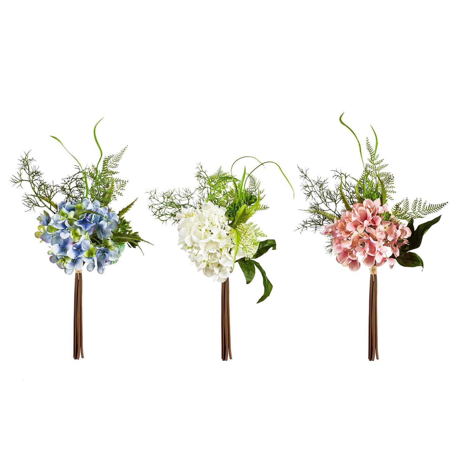 Artificial Floral Table Decor - 12" - 3 Styles - Sold Individually