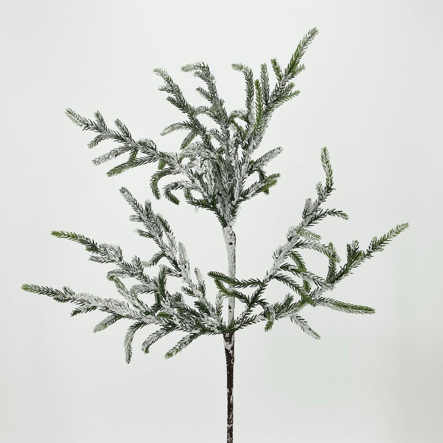 Norfolk Flocked Pine Spray - 24" X 10 Tip