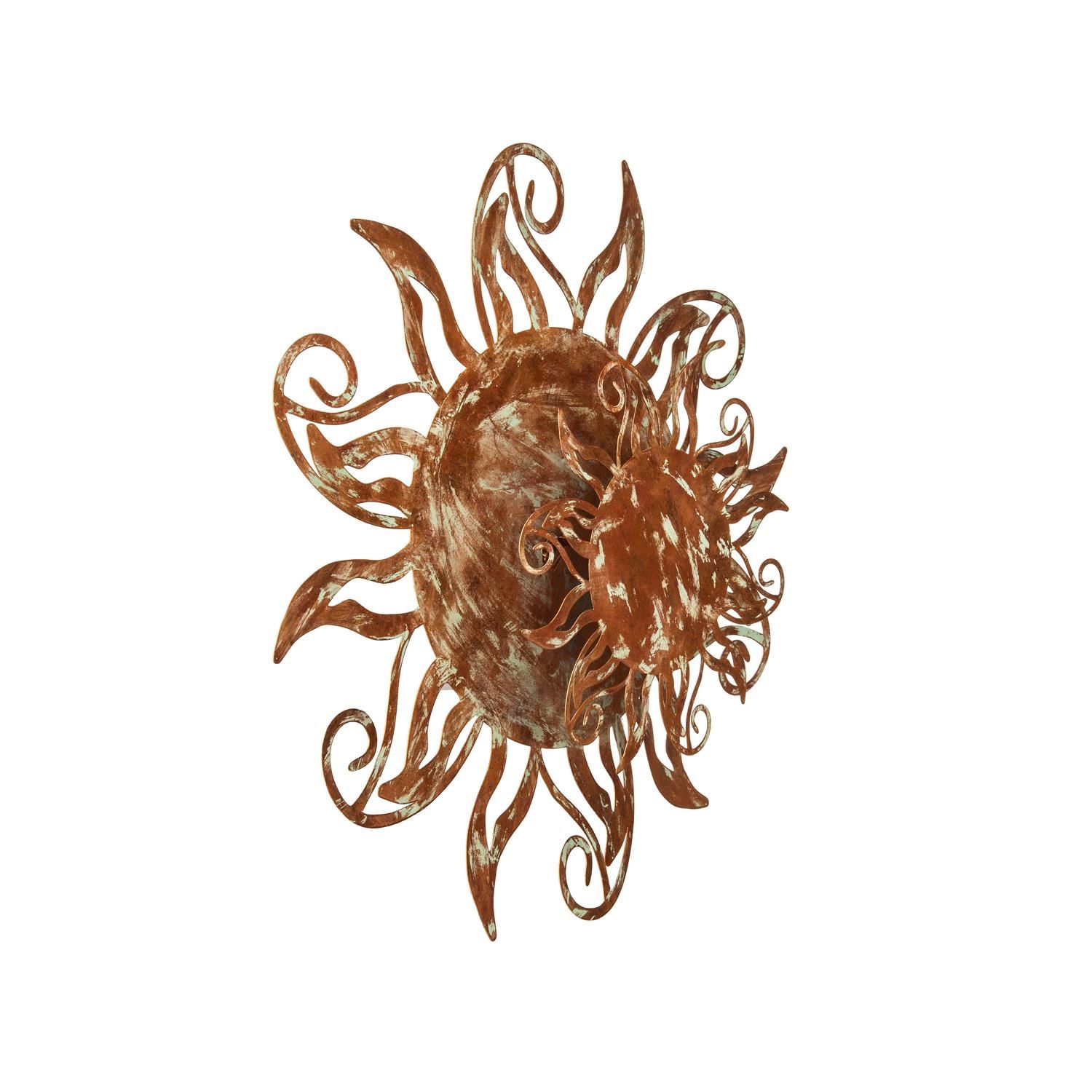 Lasercut Sun Shadow Wall Art - 25"