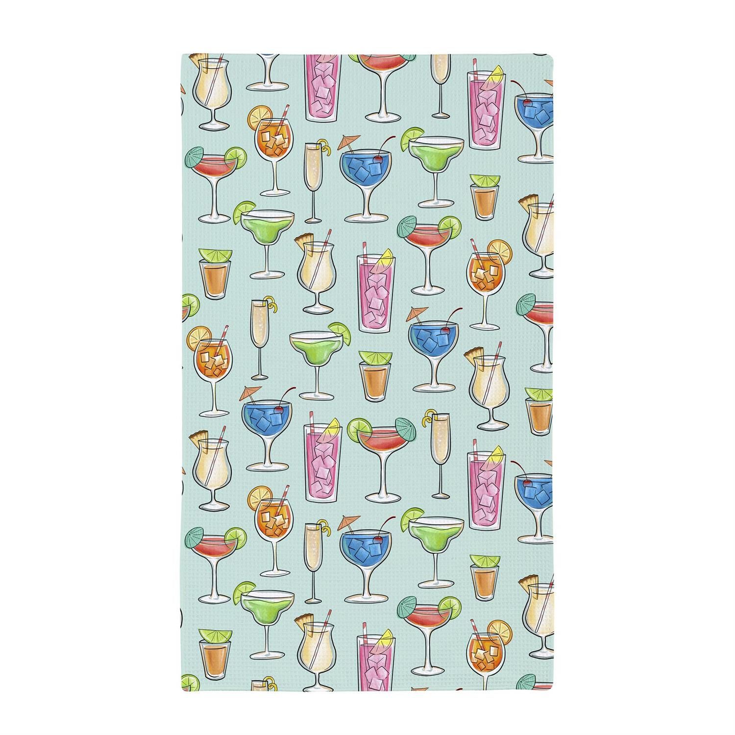Kitchen Towel - Cocktails