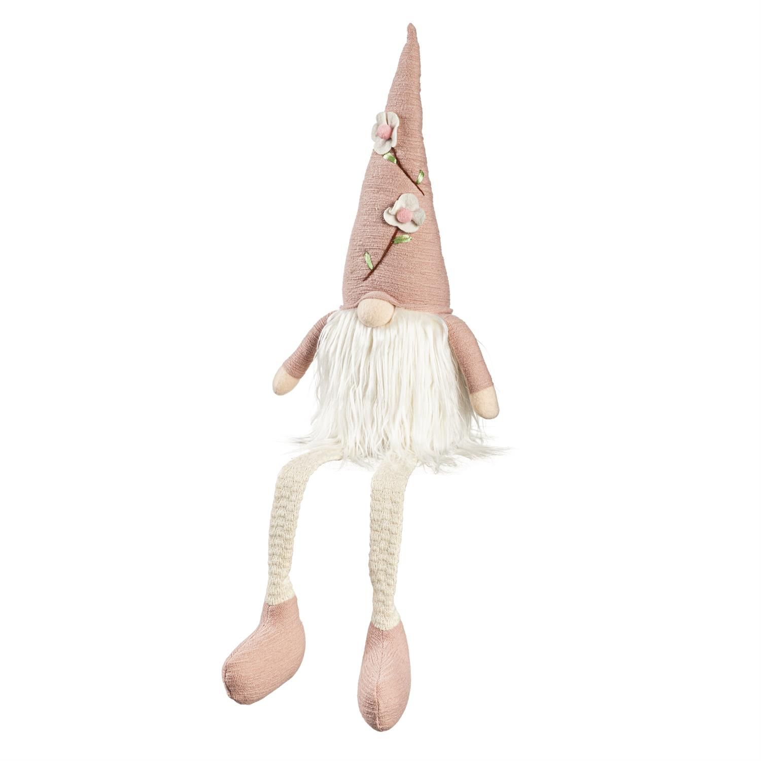 Fabric Gnome Sitting Dangler Decor