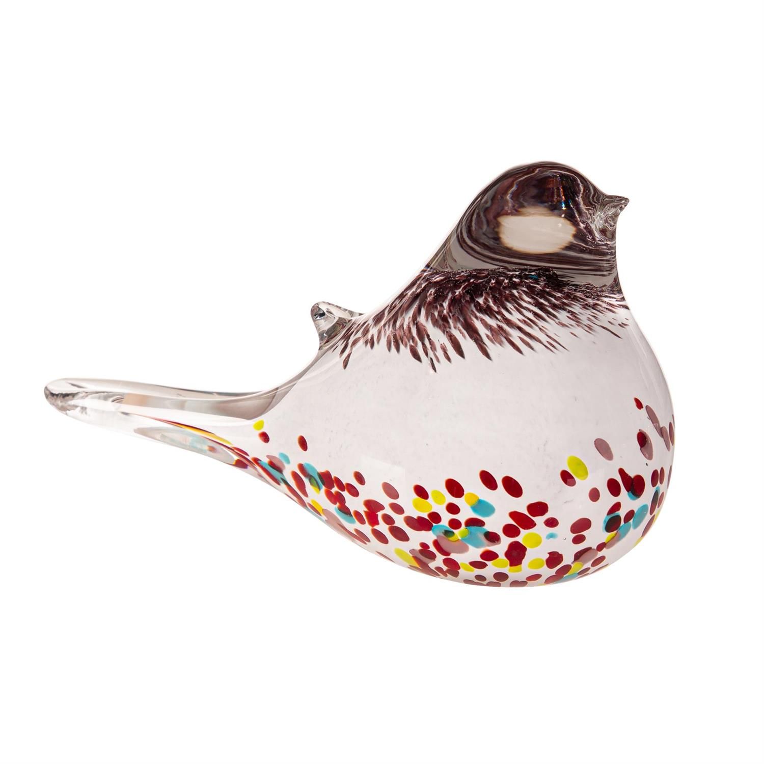 Decorative Bird Decor - Red/Brown
