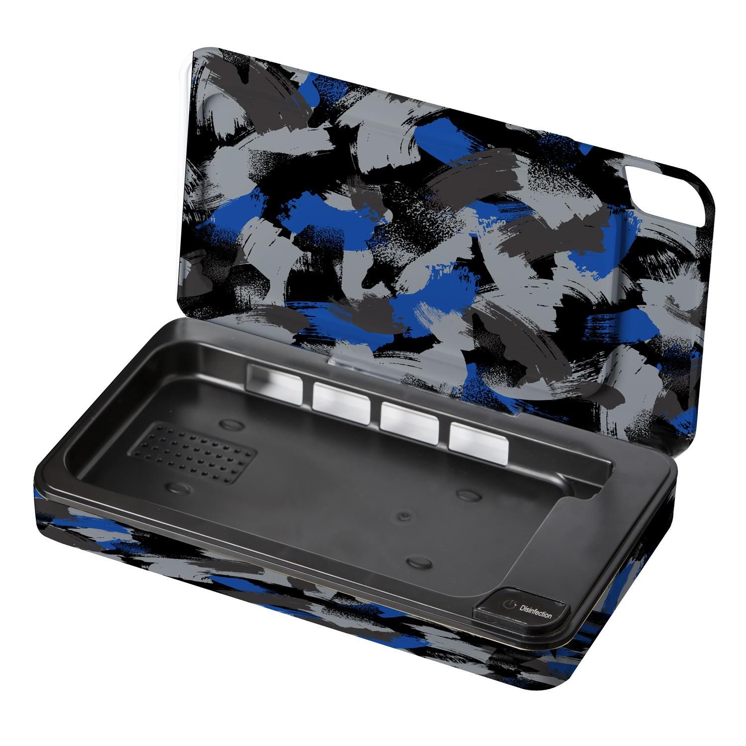 Uv Sterilizer Mobile Phone Box - Black/Blue/Grey