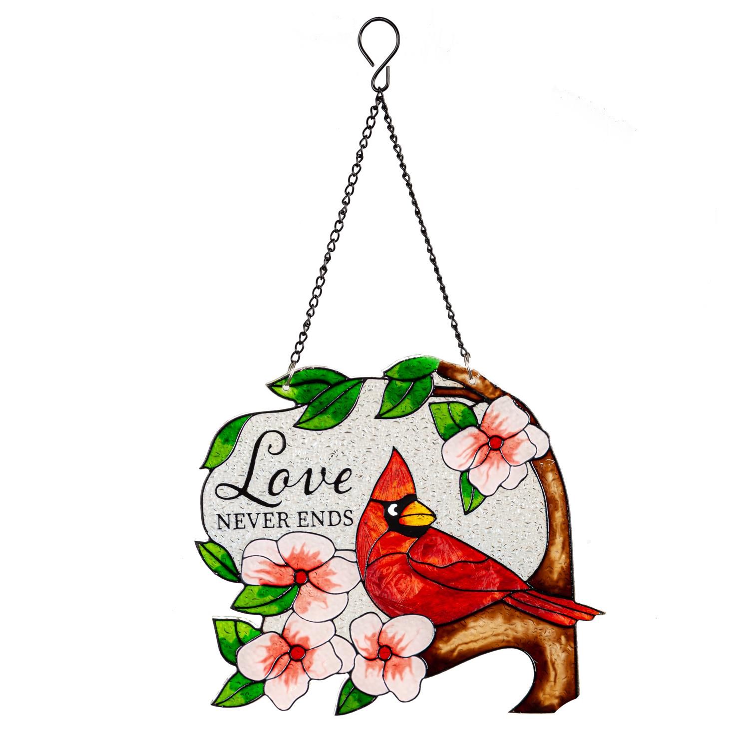Stained Glass Memorial Sign - 4 Styles - Sold Individually