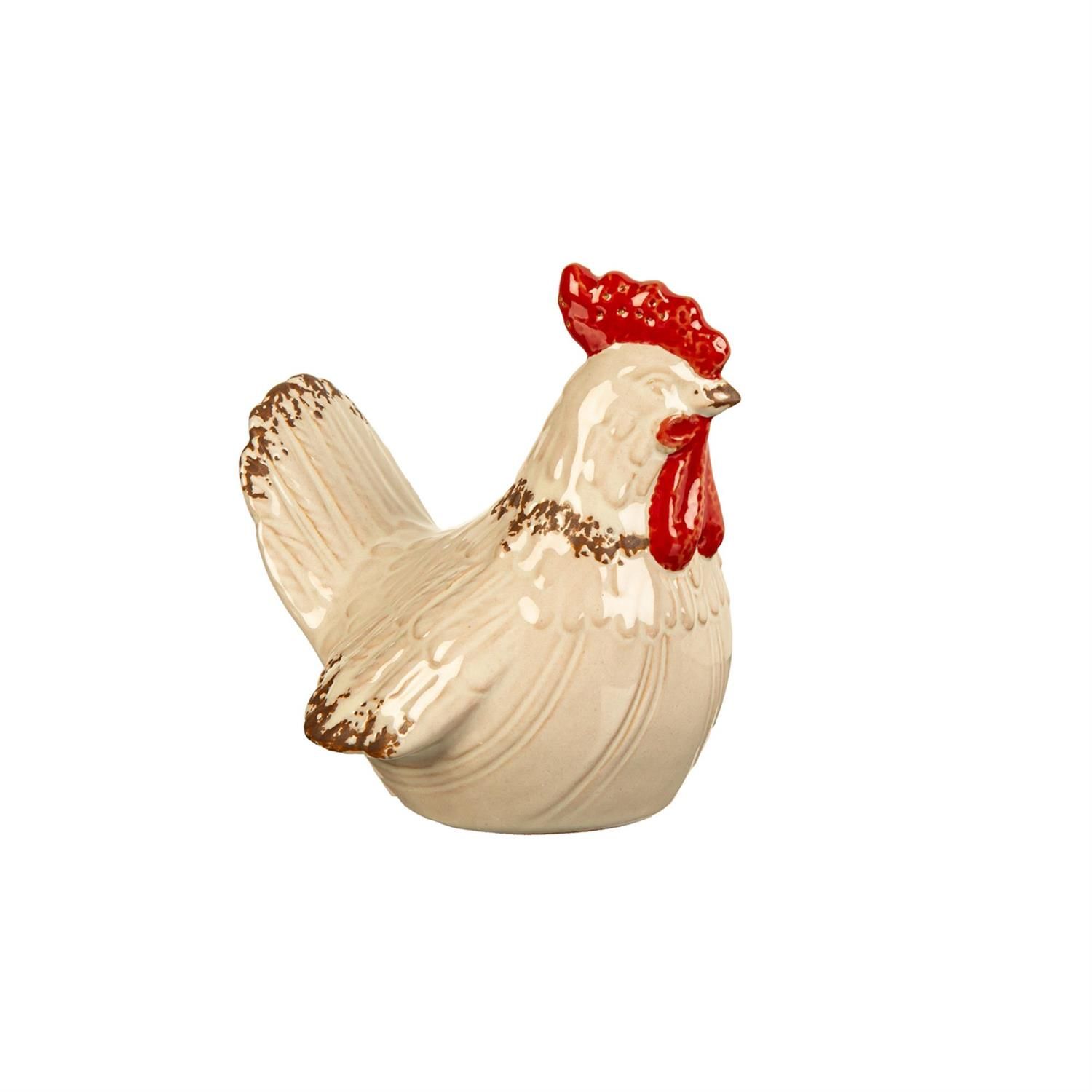 Ceramic Chicken Tabletop Decor - 4"