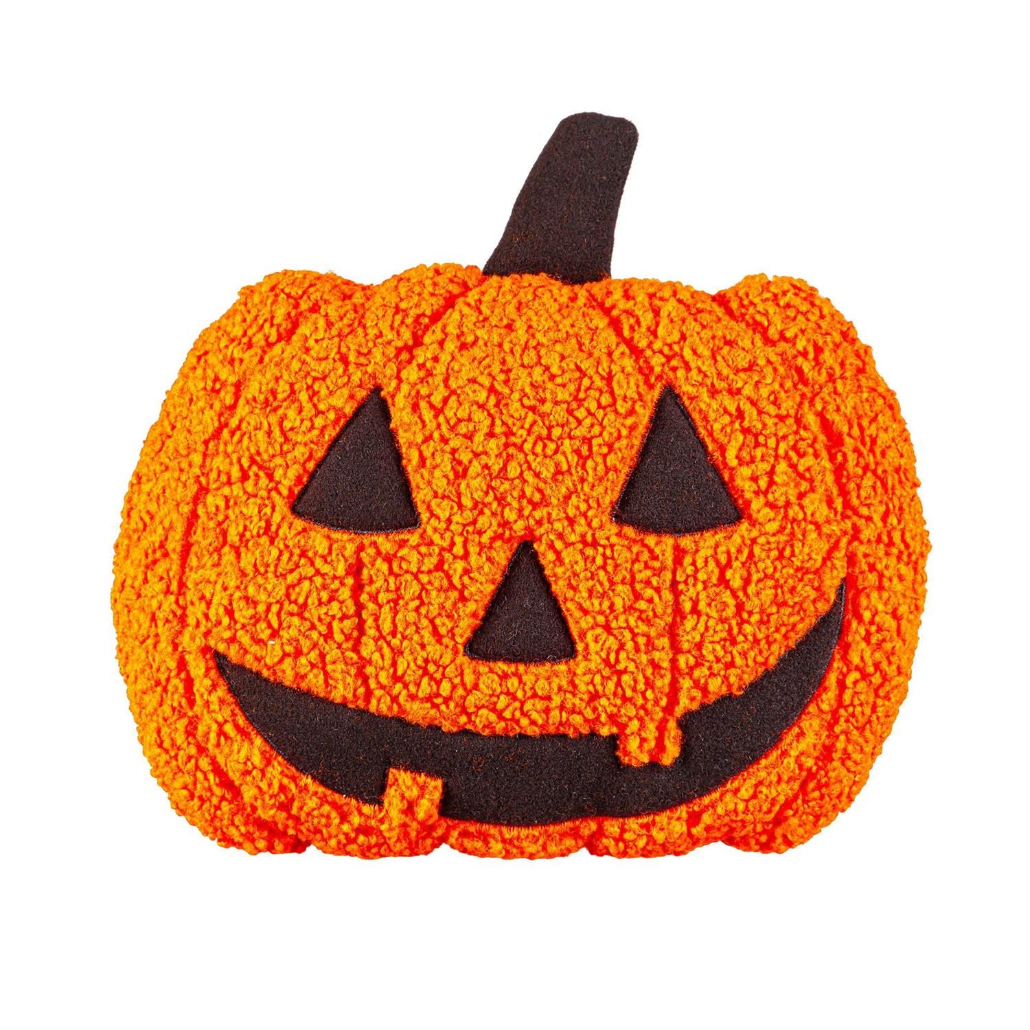 Jack O' Lantern Shaped Pillow - 13"