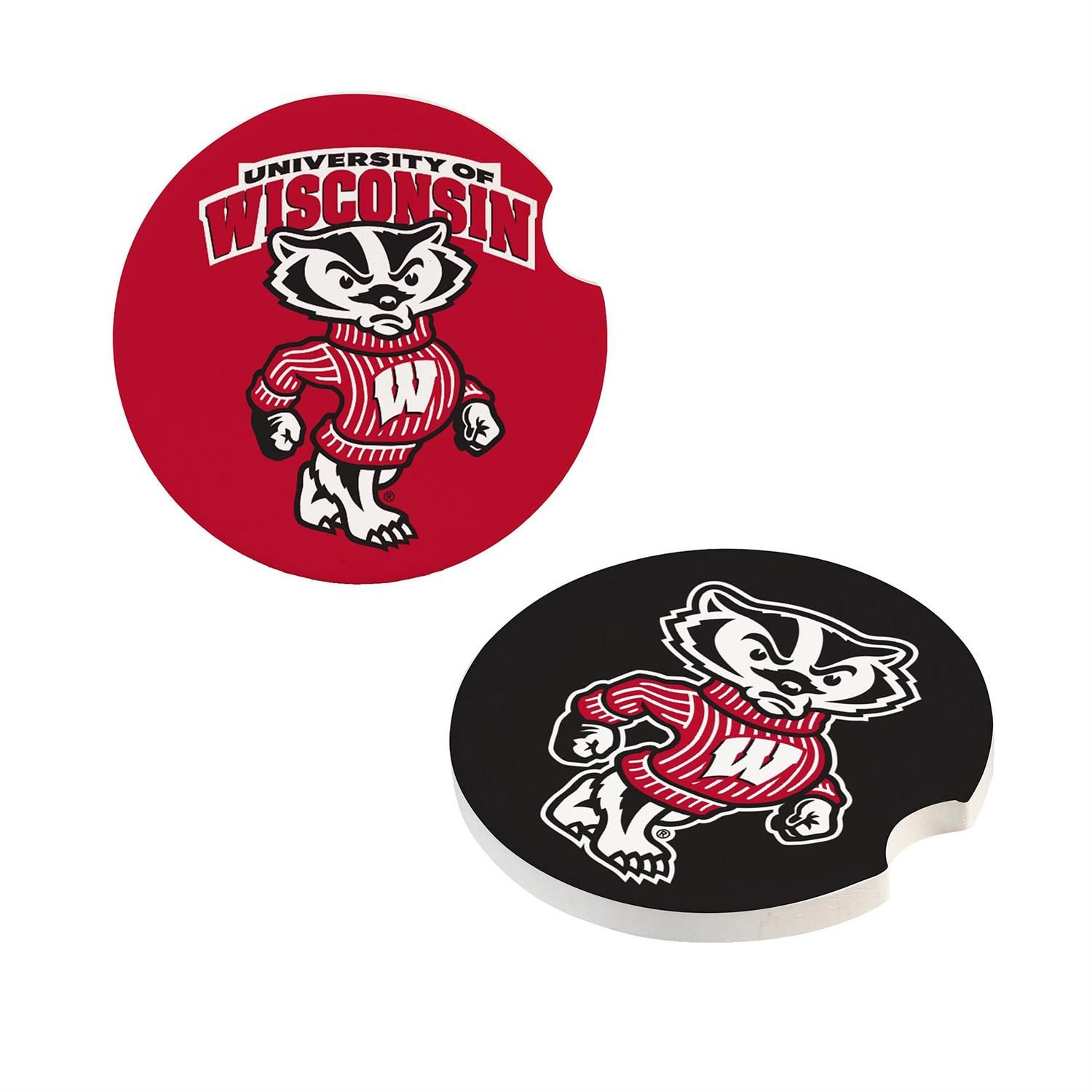 Car Coaster Set - Uni. Wis. Madison