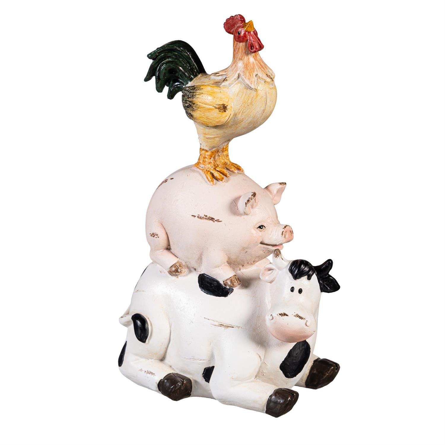 Resin Farm Animal Trio - 7.5"