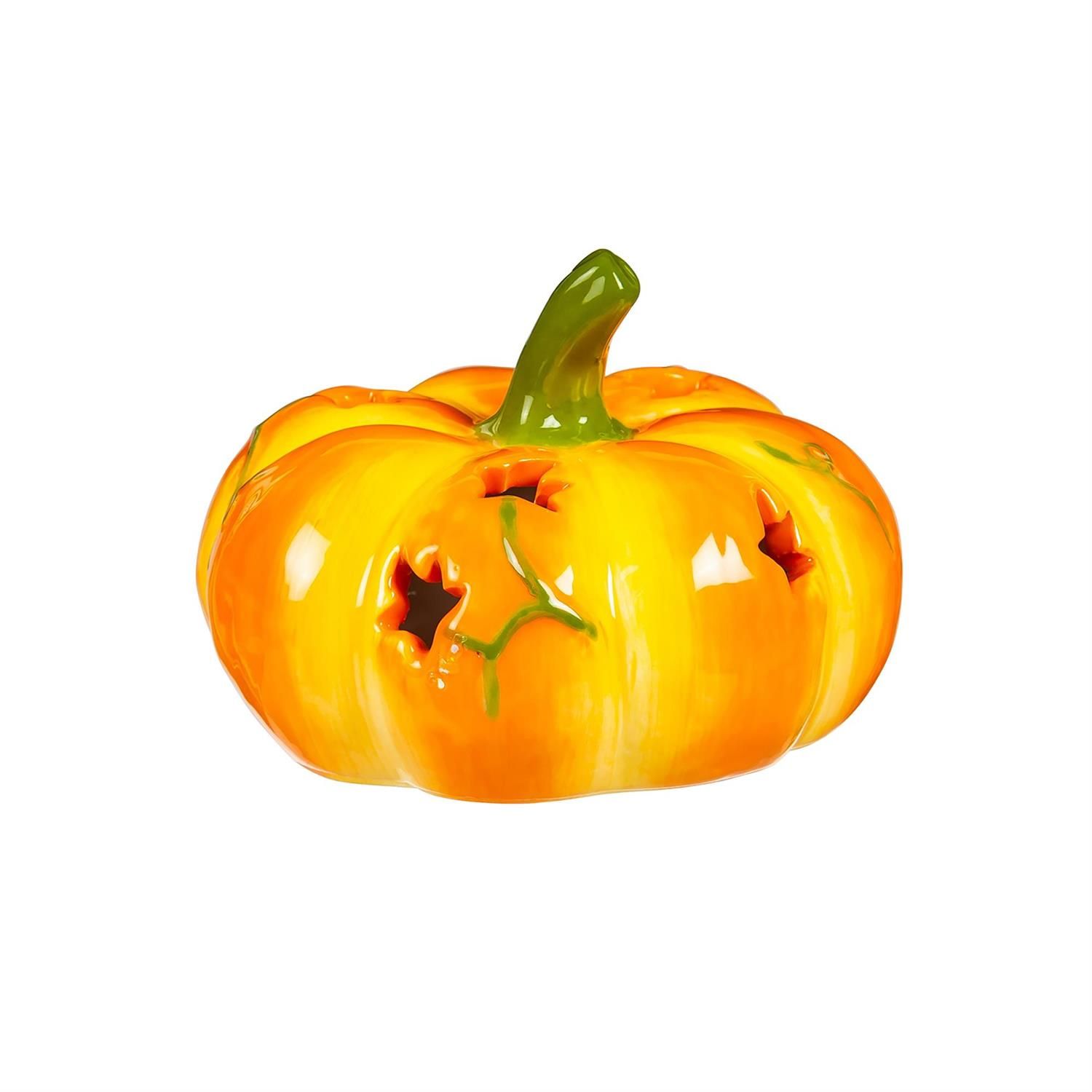 LED Ceramic Pumpkin