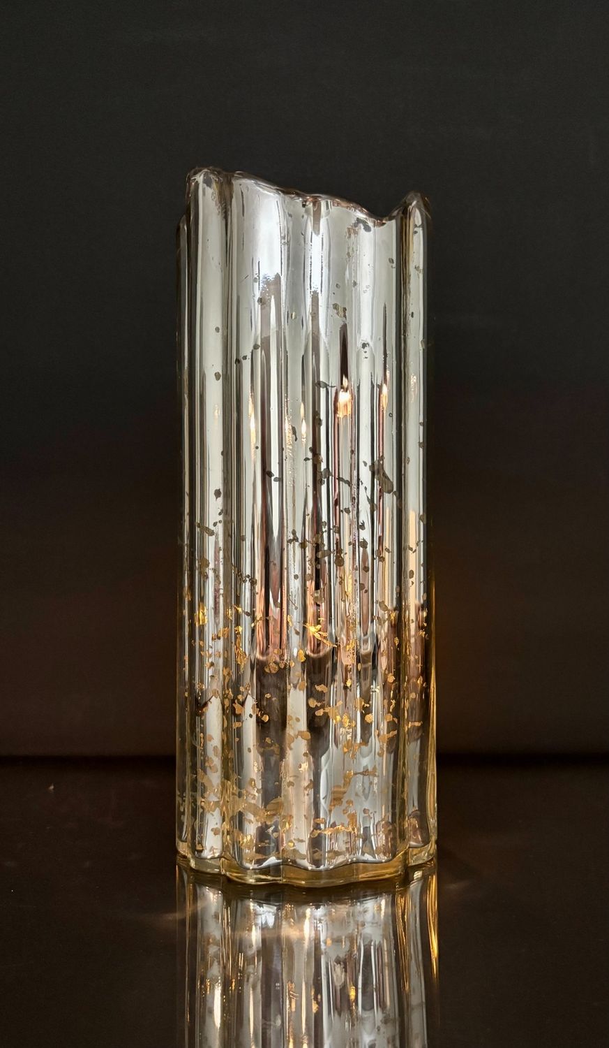 Stella Mercury Glass Vase - 12"