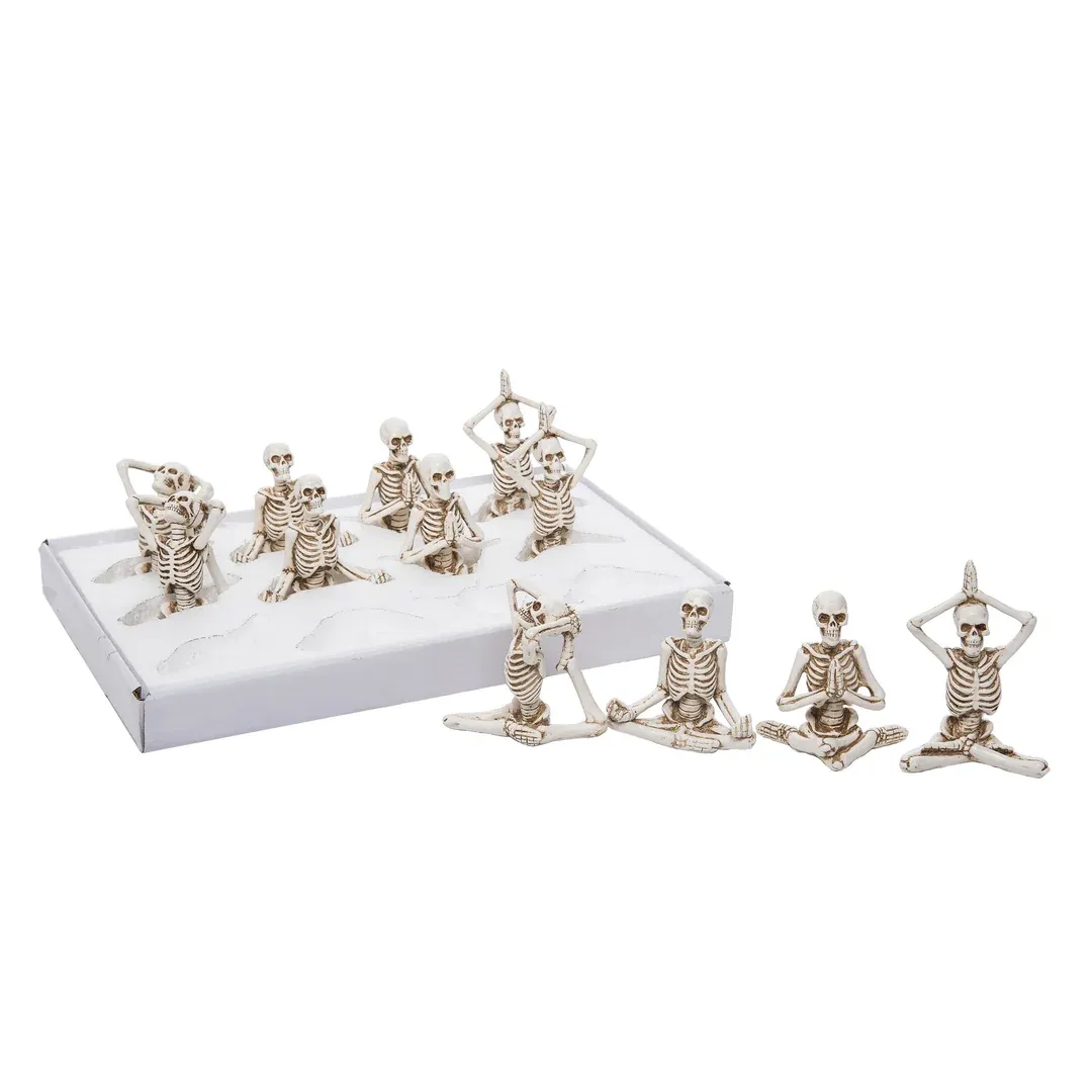 Mini Yoga Skeleton - 4 Styles _ Sold Individually