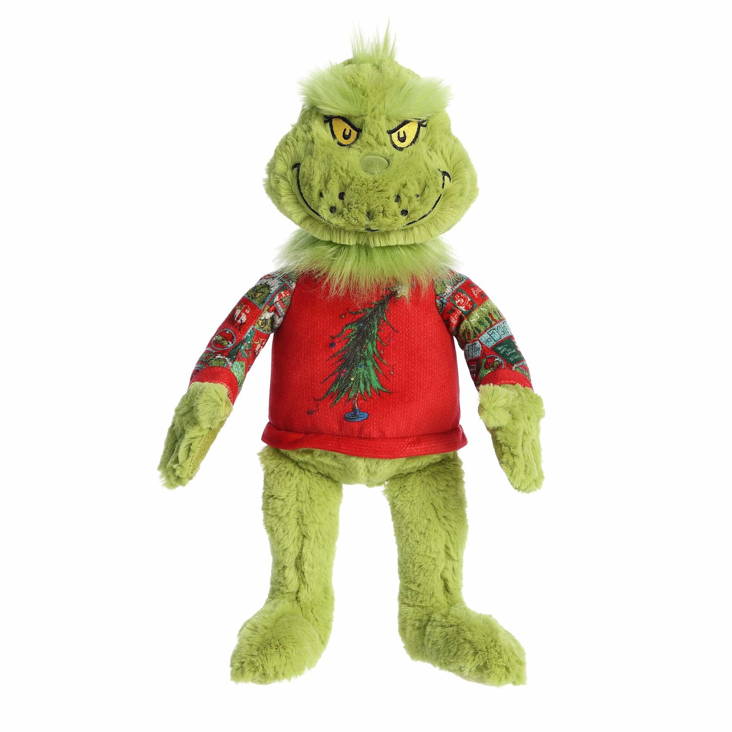 Ugly Sweater Light-Up Grinch - 16"