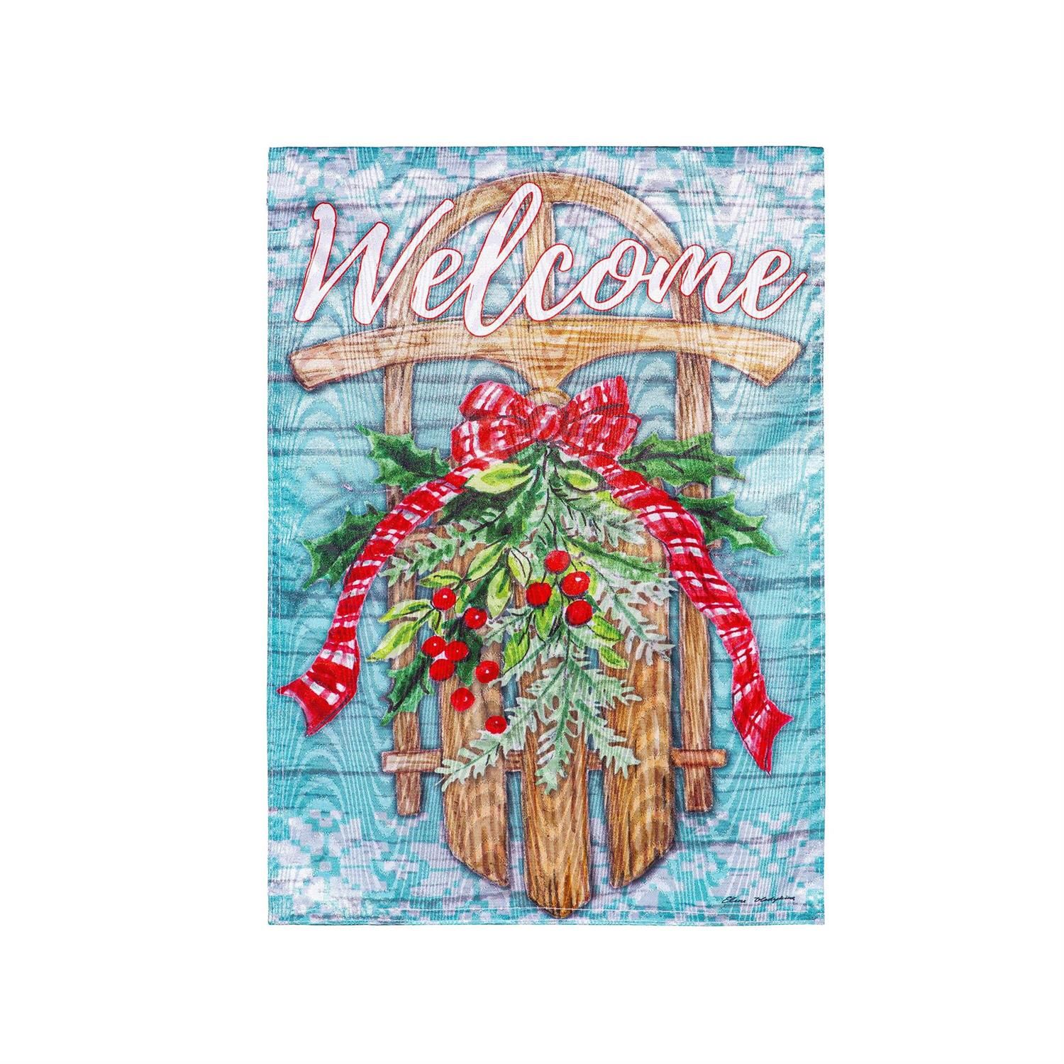 House Flag - Moire - Welcome Sled