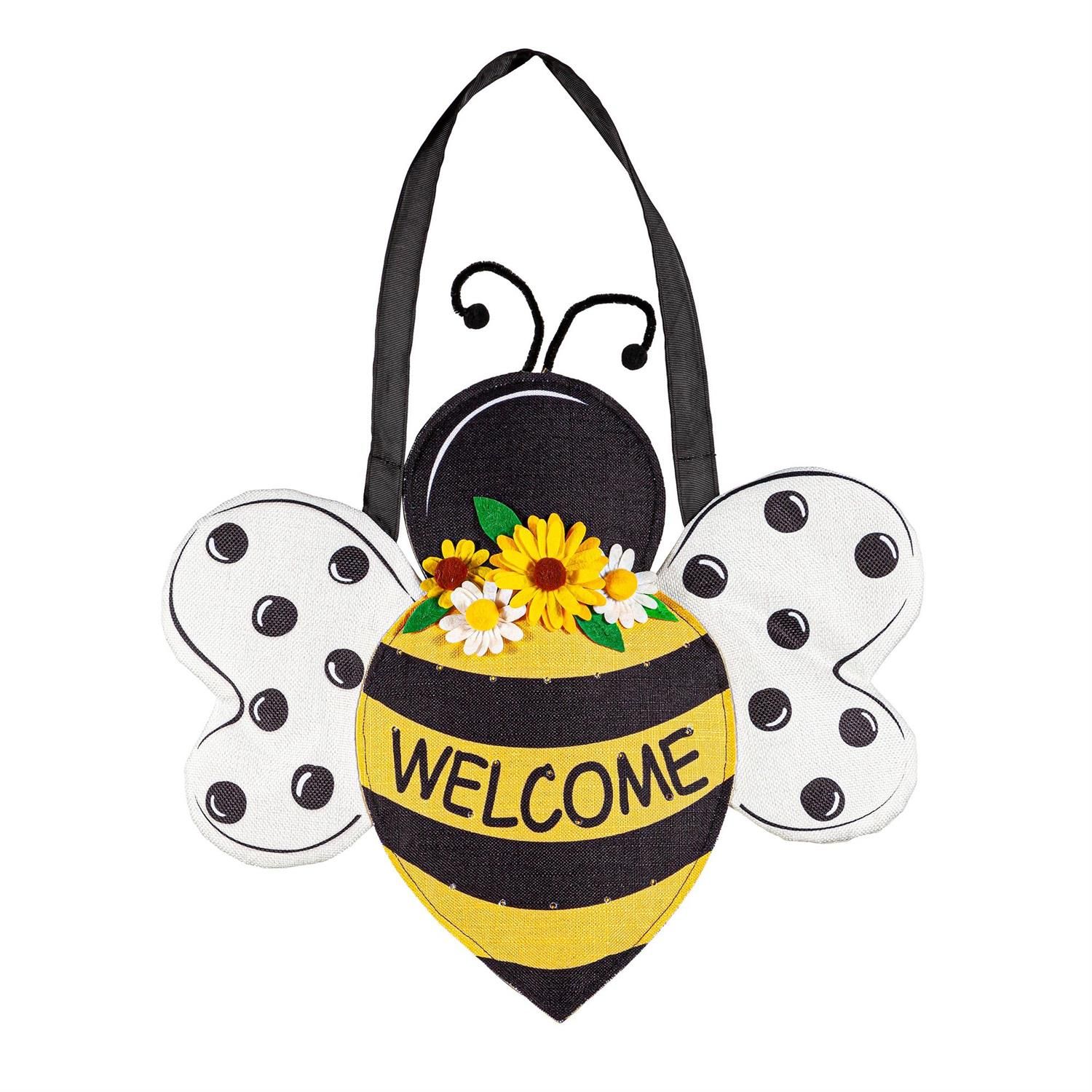 Door Decor - Home Sweet Home Lighted Bee