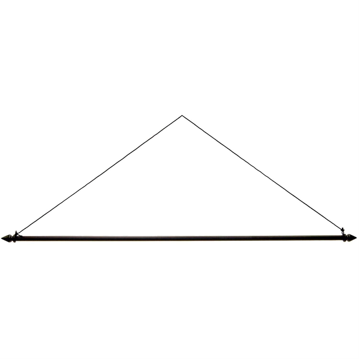 Dowel Flag Hanger - House Size