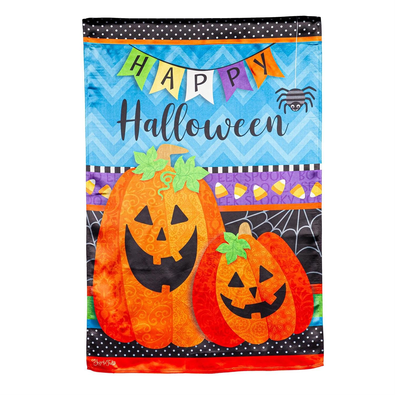 House Flag - Luster - Halloween Greetings