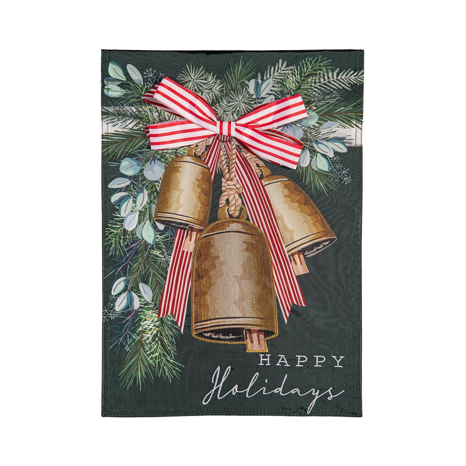 Garden Flag - Applique - Golden Bells