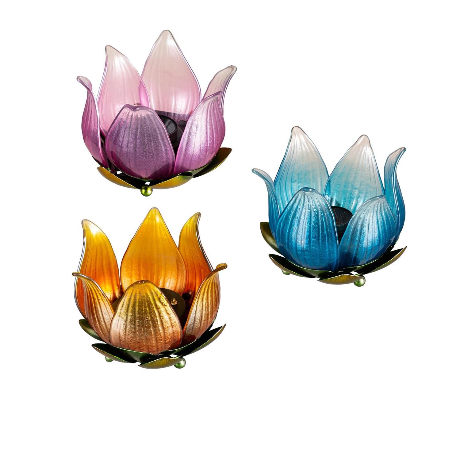 Solar Glass Tulip - Styles - Sold Individually