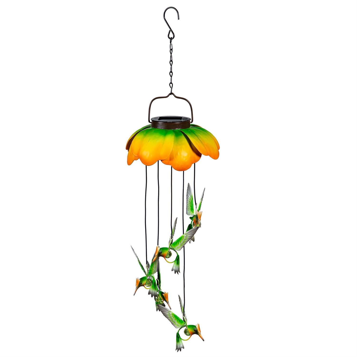 Solar Mobile - Metal Hummingbird