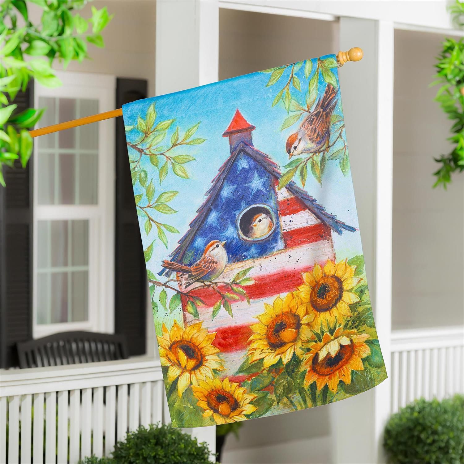 House Flag - Suede - Stars And Sparrows