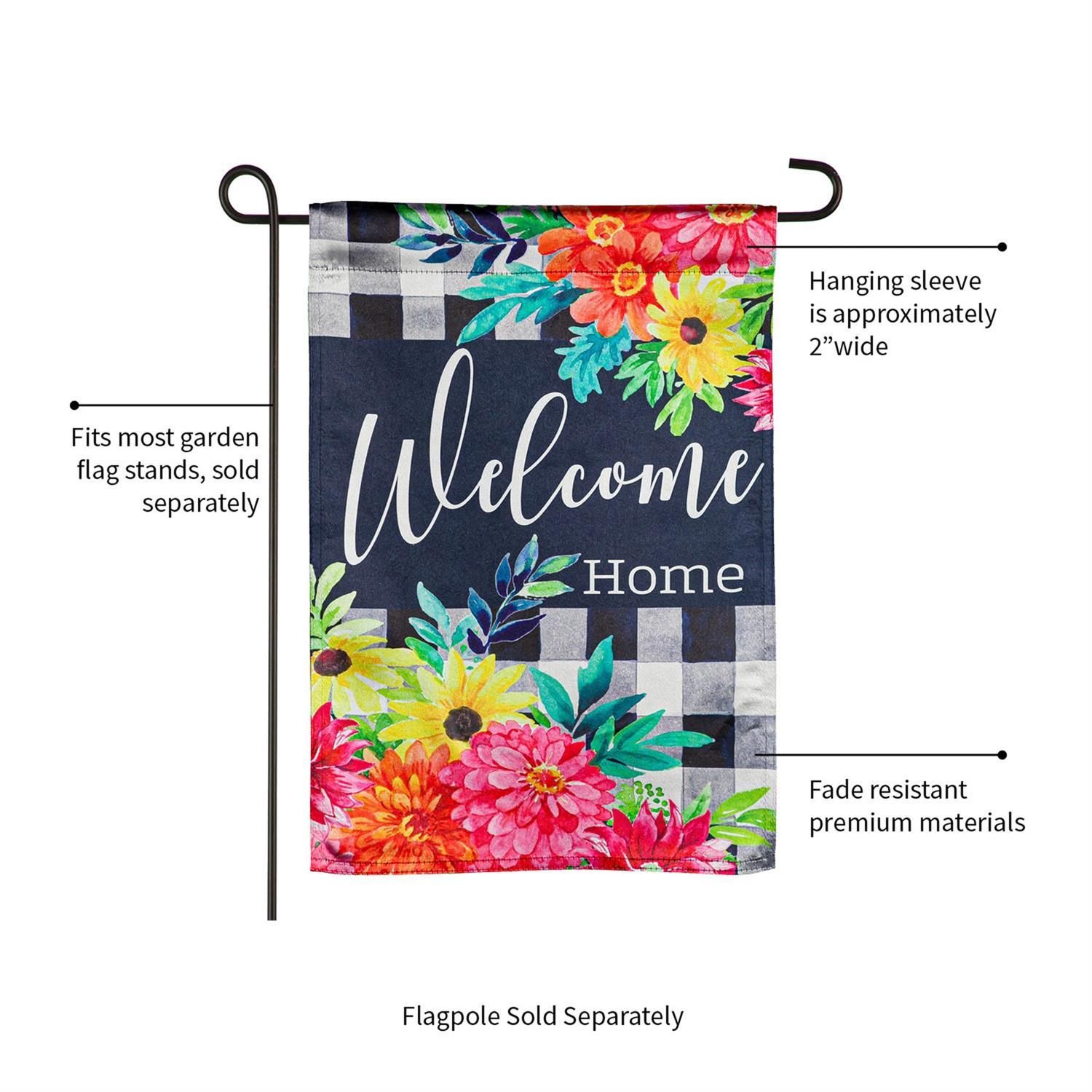 Garden Flag - Luster - Summer Bloom