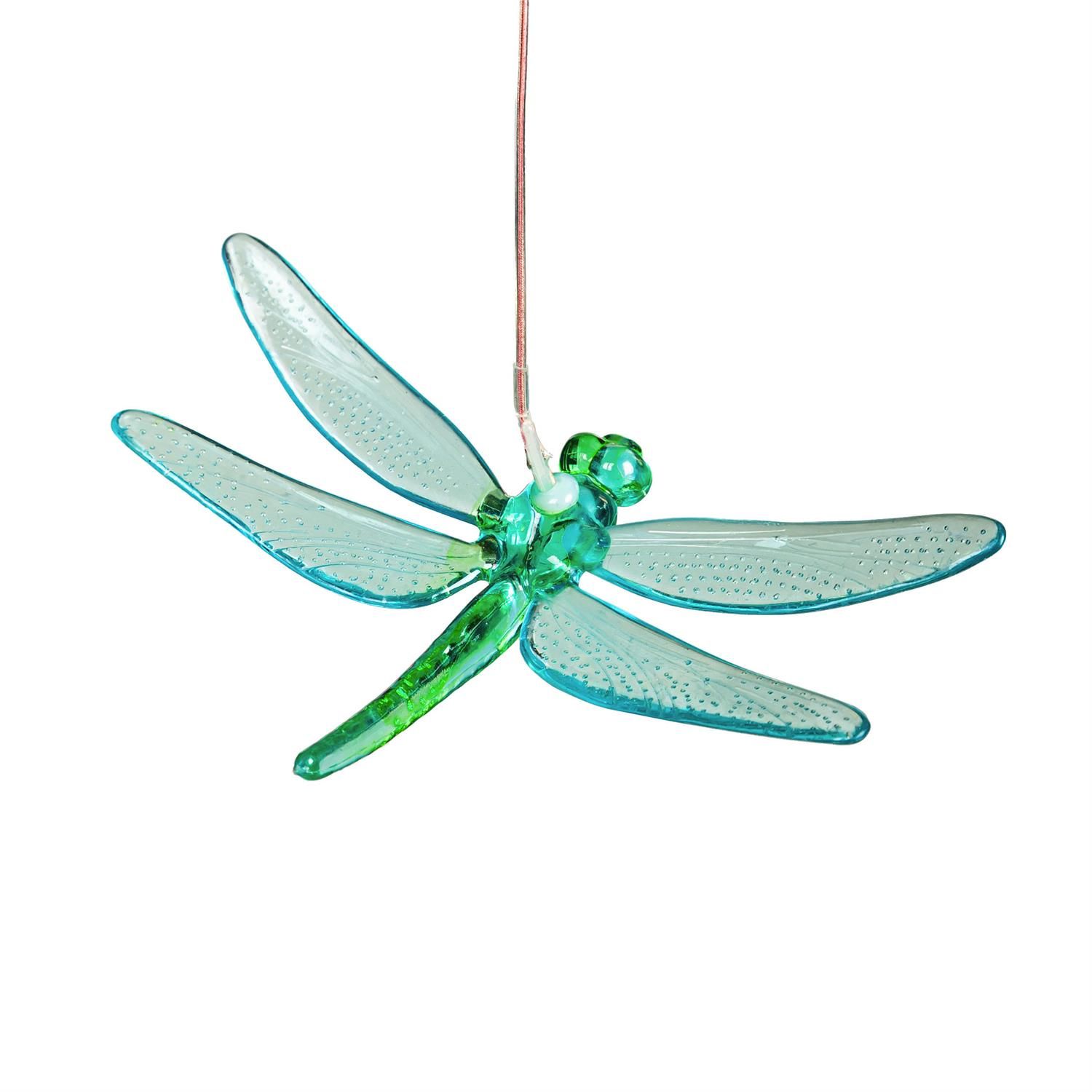 Solar Mobile With Bells - Dragonfly