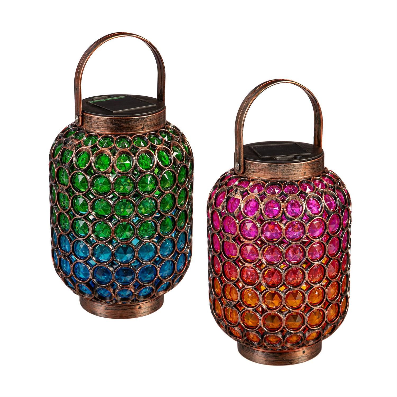 Solar Lantern - Ombre Jewel - 2 Styles - Sold Individually