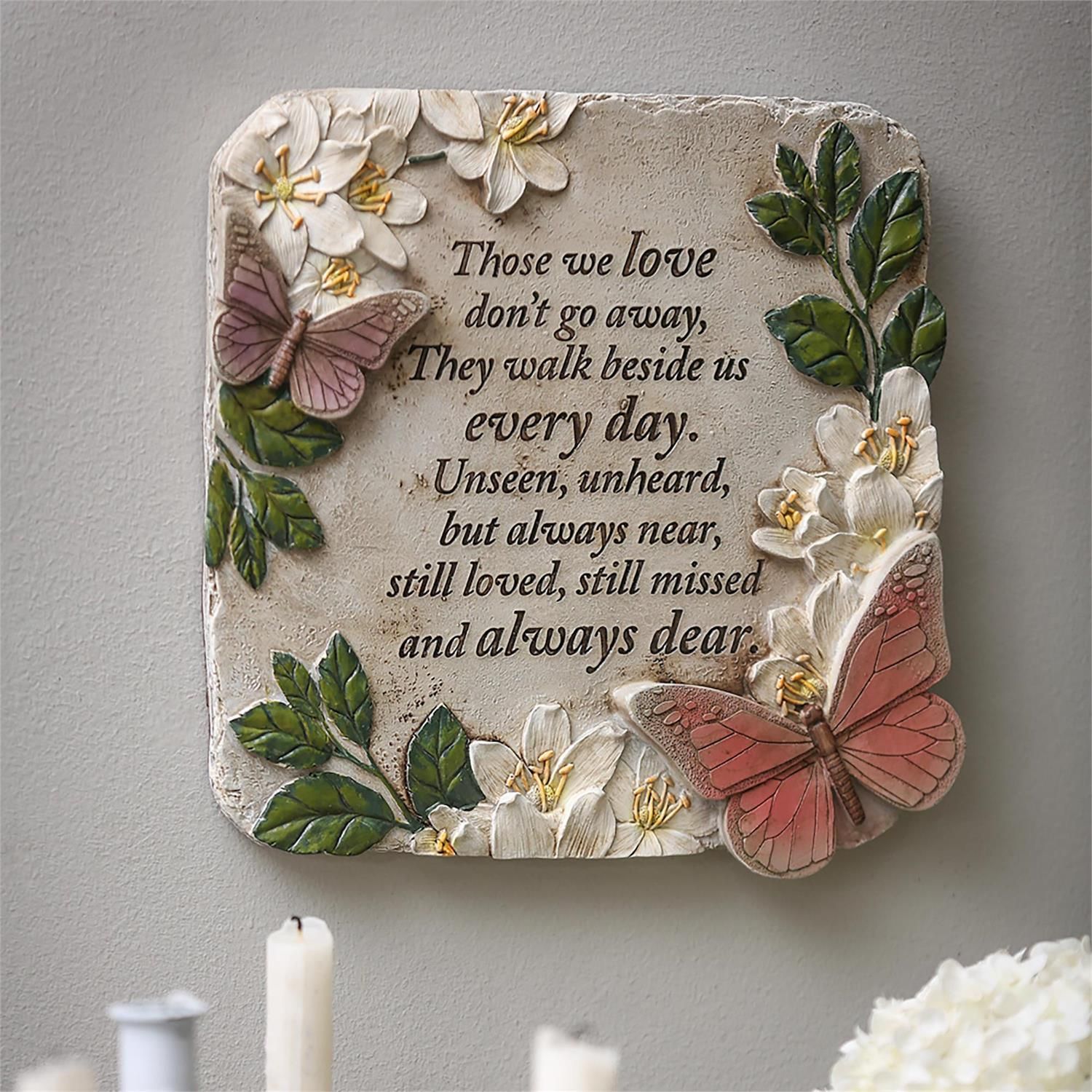 Garden Stone - Those We Love Butterflies