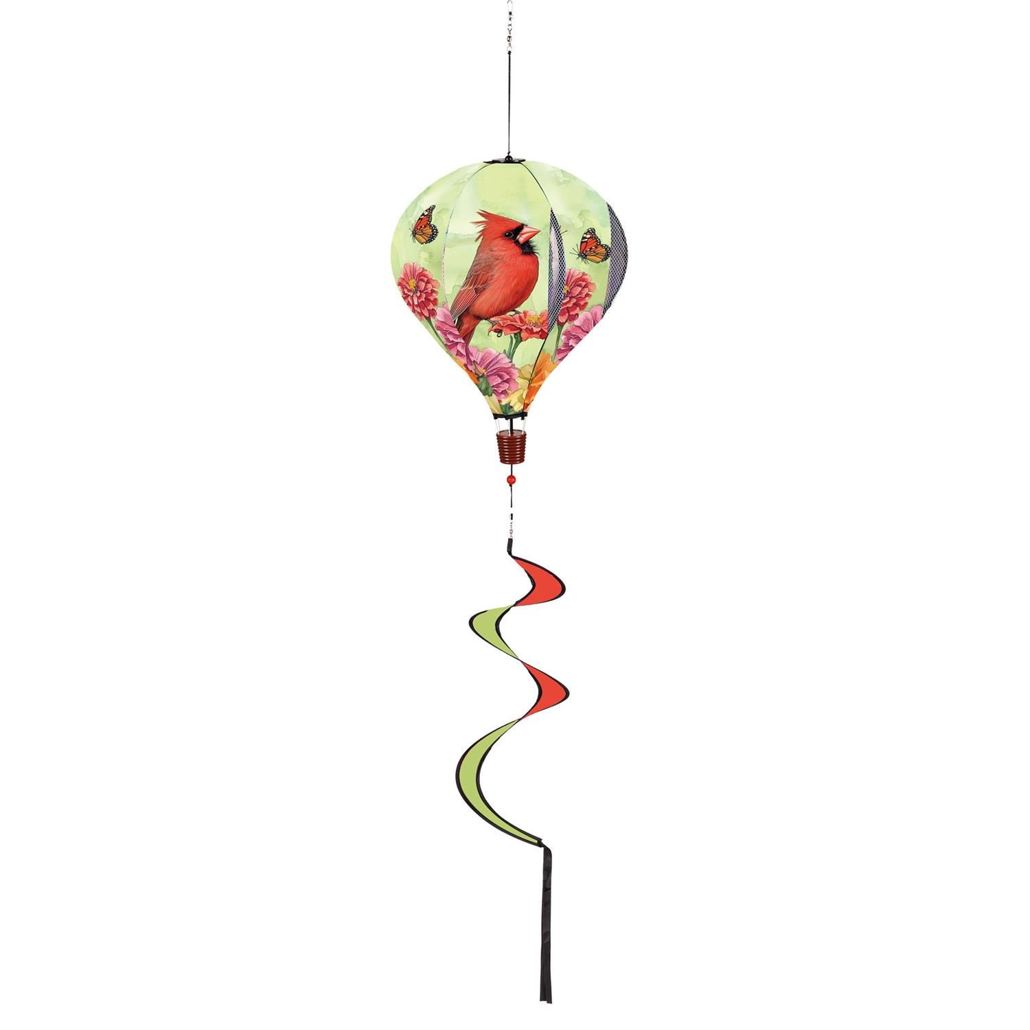 Balloon Spinner - Spring Cardinal Time