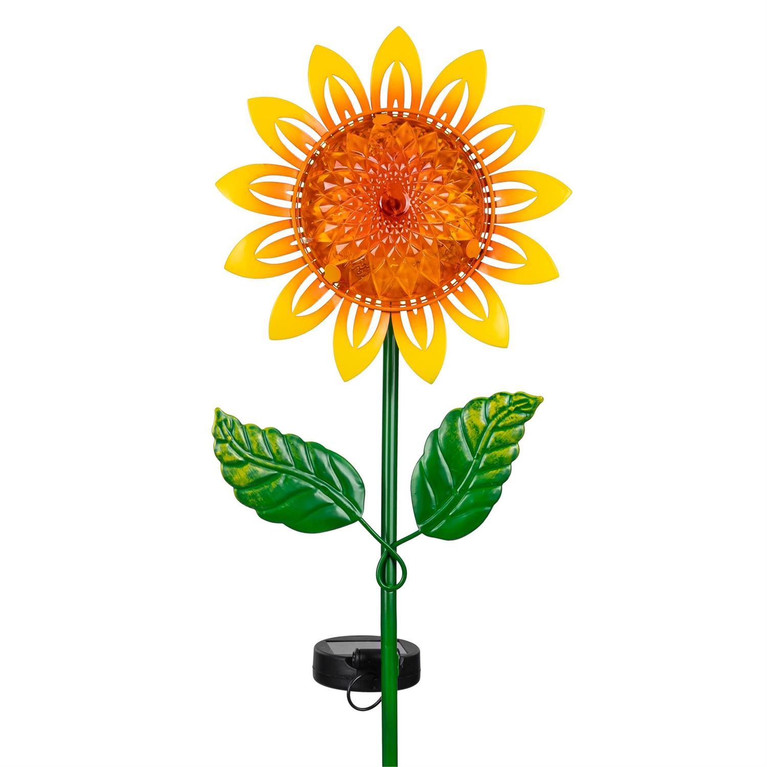 Solar Garden Stake - Sunflower - 2 Styles - Sold Individually