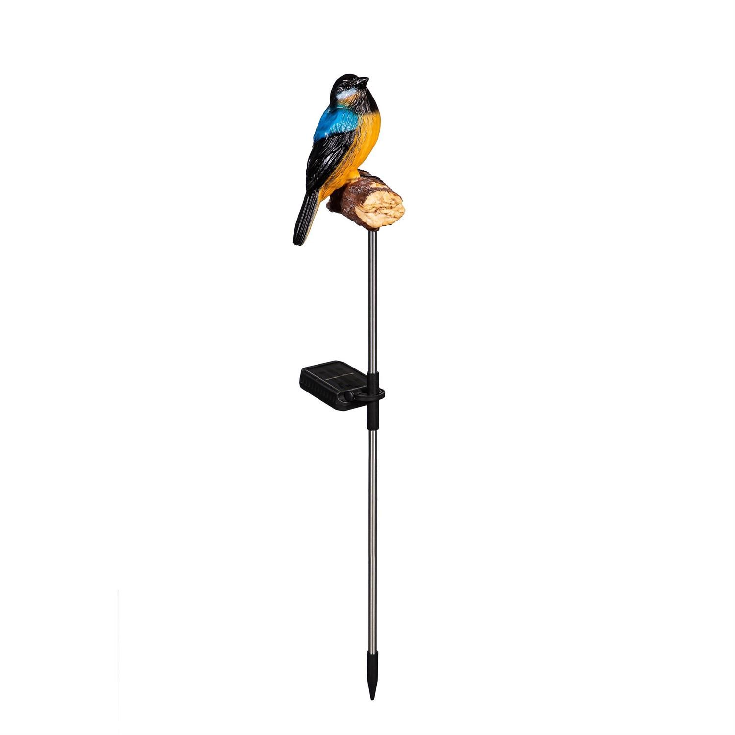 Solar Garden Stake - Chickadee Chirping Charmer