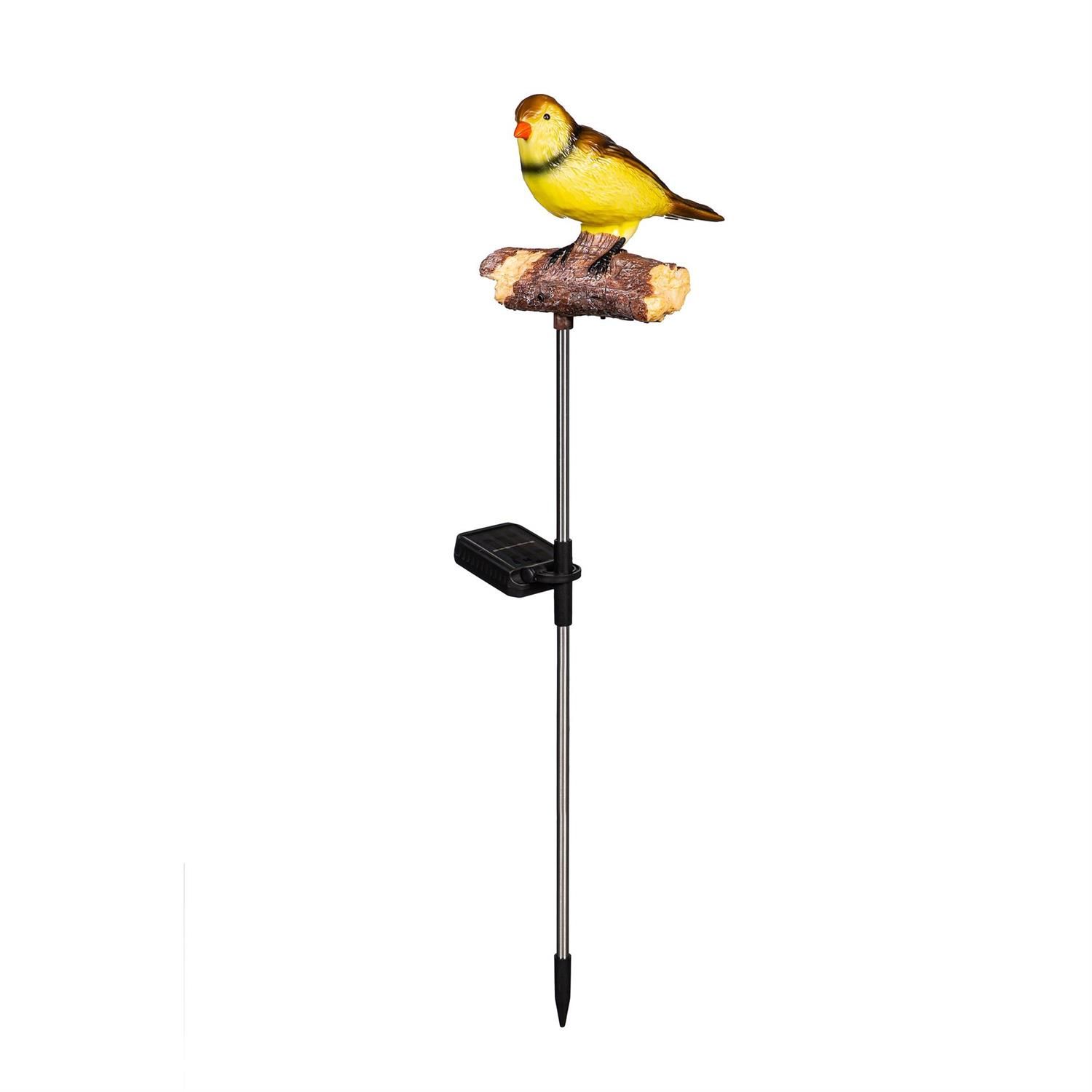 Solar Garden Stake - Sparrow Chirping Charmer