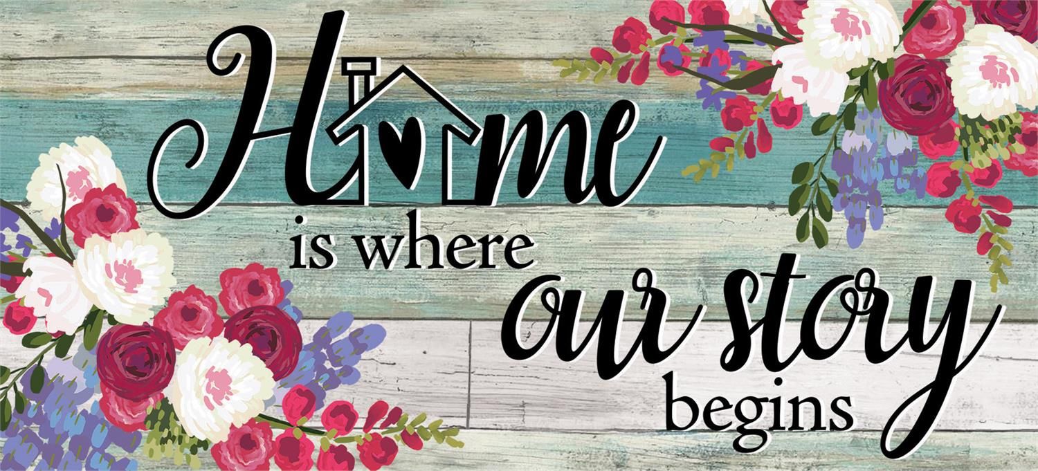 Sassafras Switch Mat - Home Is Where Our Story Begins