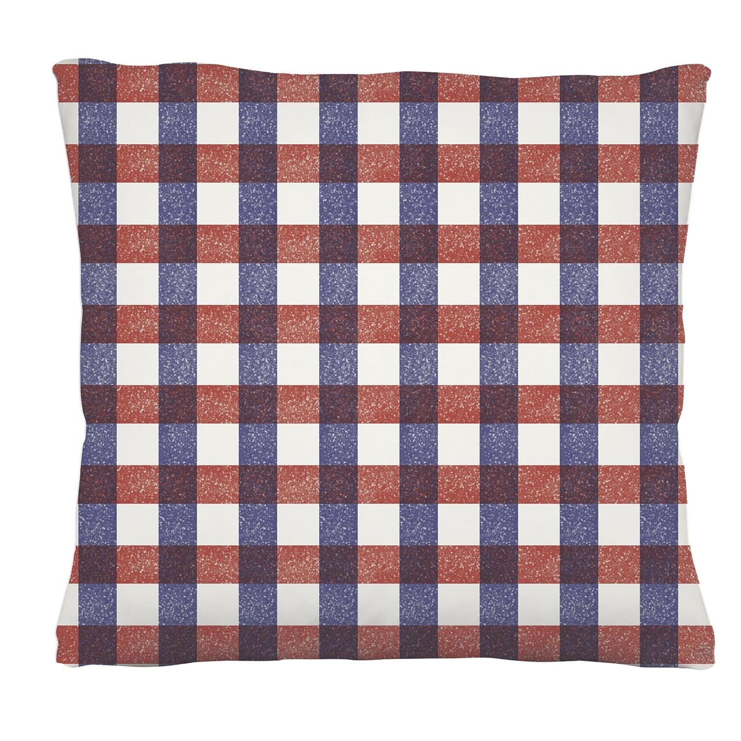 Pillow - Outdoor - Americana Star Wreath