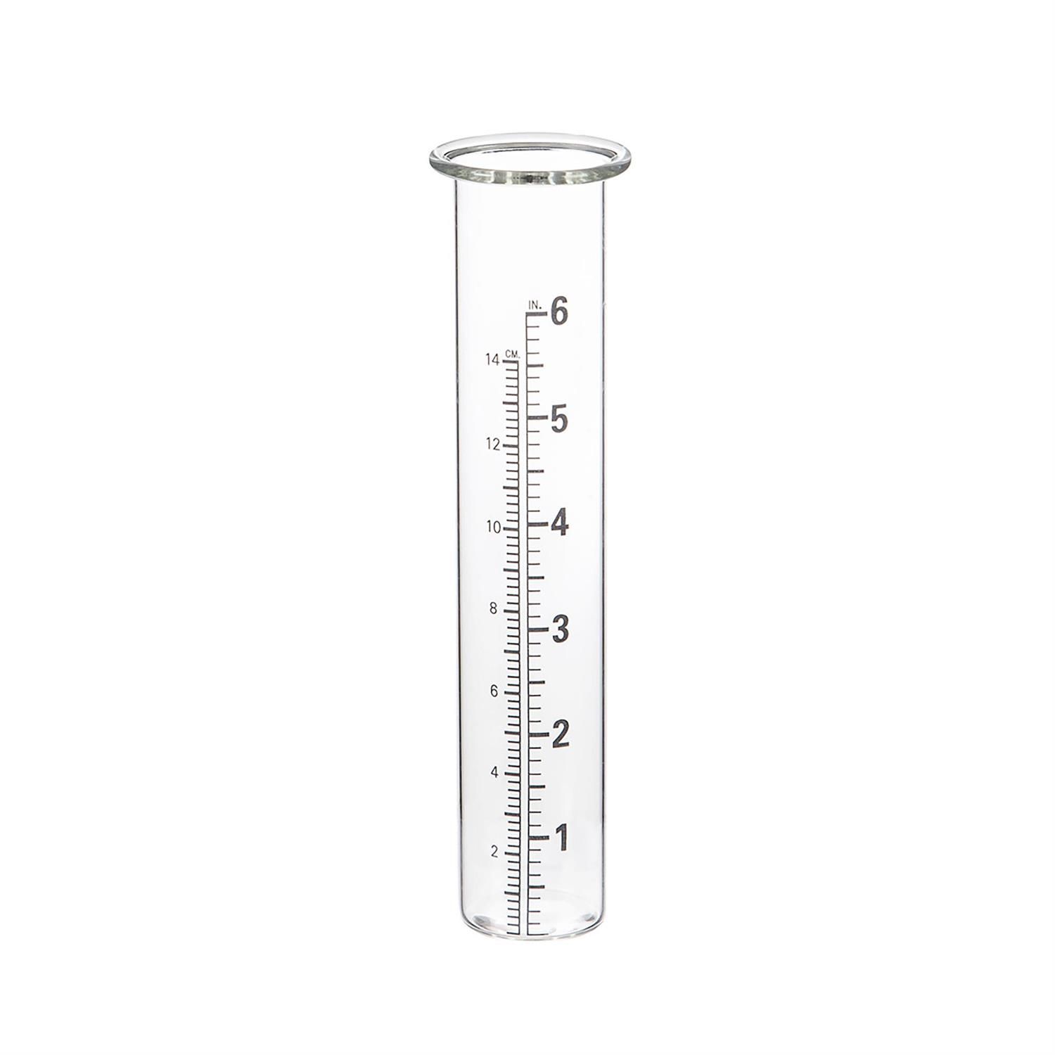 Rain Gauge Replacement Glass - 6"
