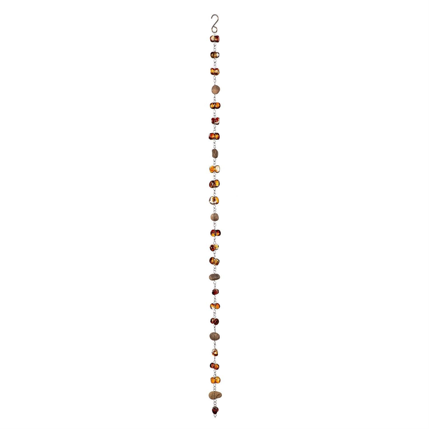 Rain Chain - 70" - Amber