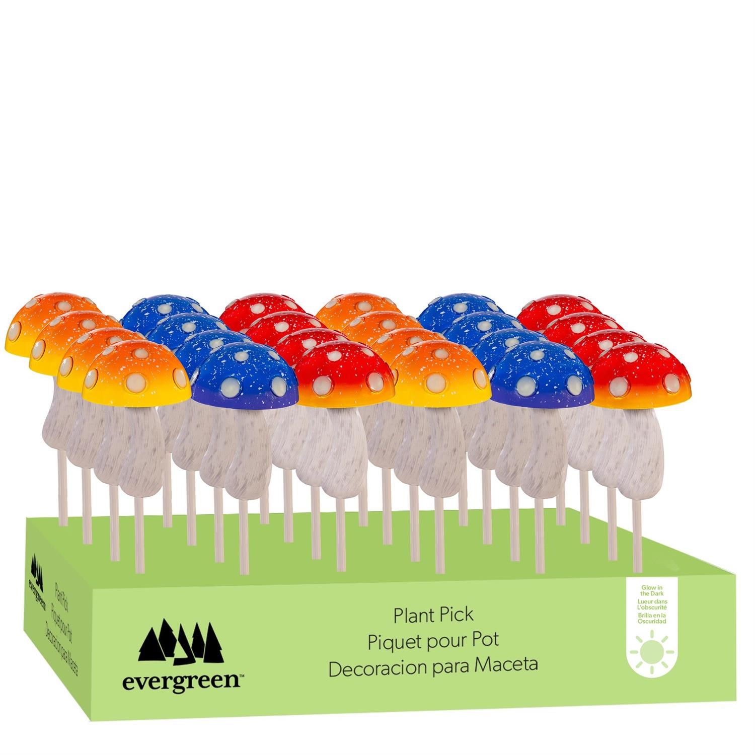 Mushroom - Glow In Dark - 3 Styles - Sold Individually