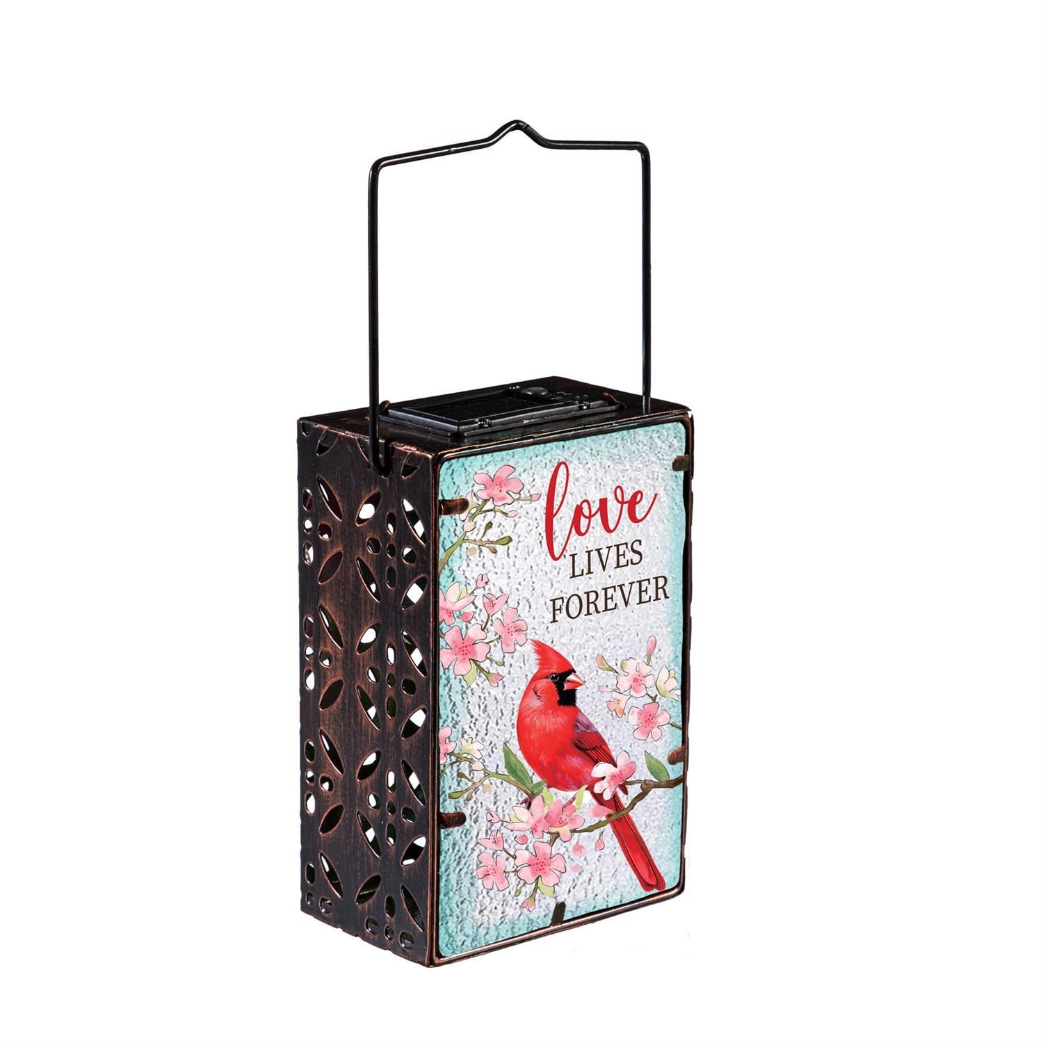 Solar Lantern - Mini Cardinal - 2 Styles - Sold Individually