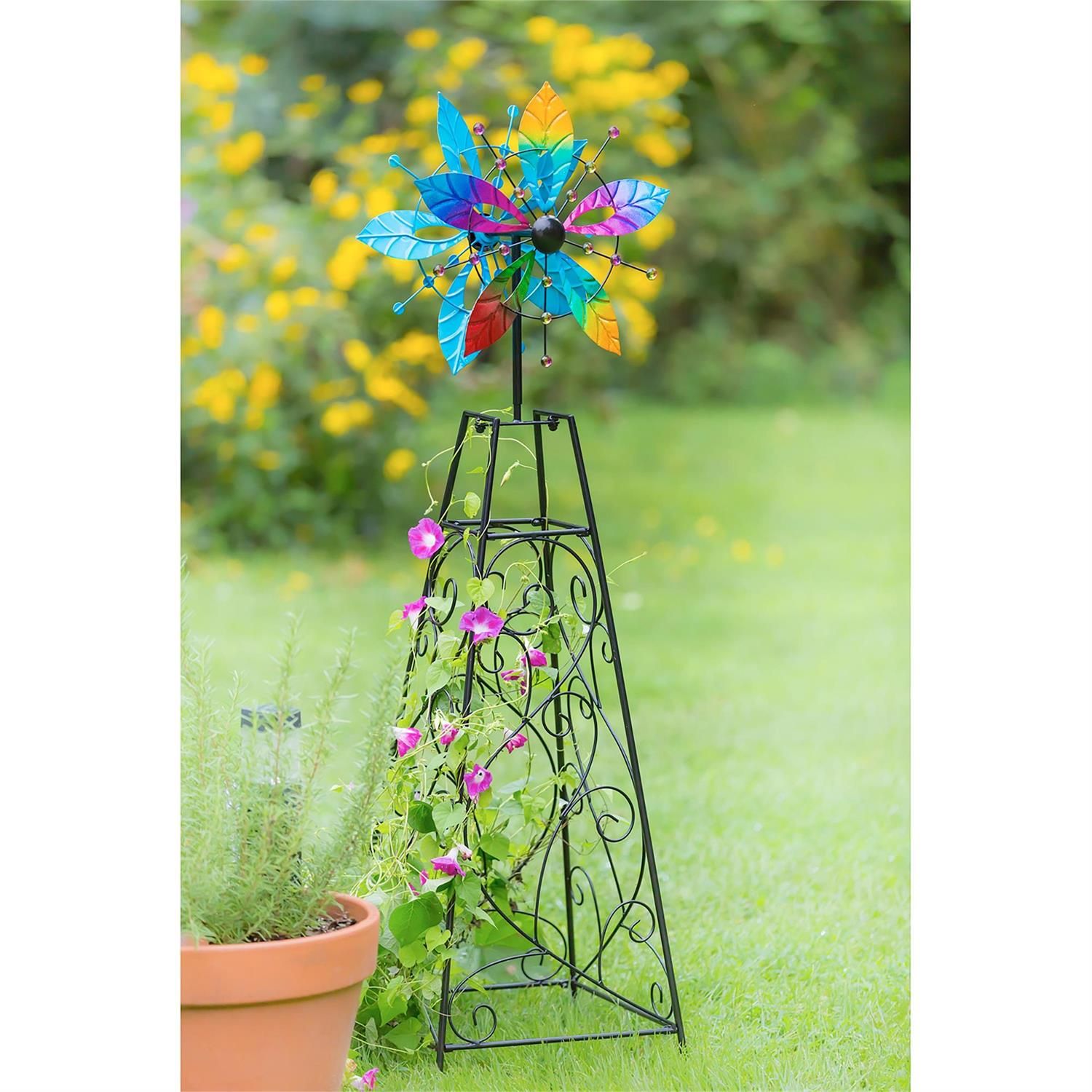 Wind Spinner - Trellis - 2 Styles - Sold Individually