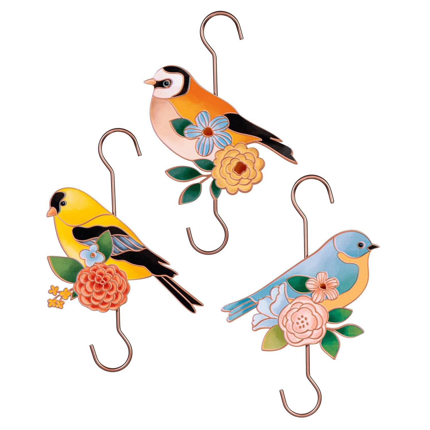 Planter Hook - Metal Bird - 3 Styles - Sold Individually