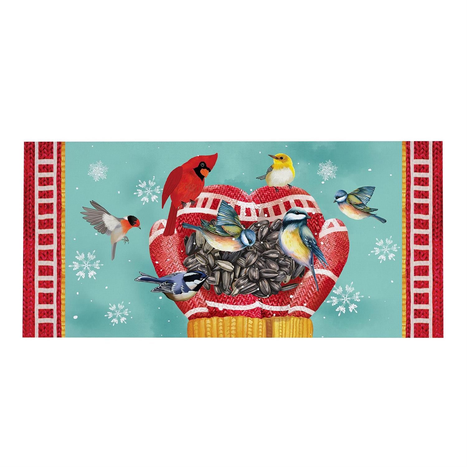Sassafras Switch Mat - Welcome Bird Friends