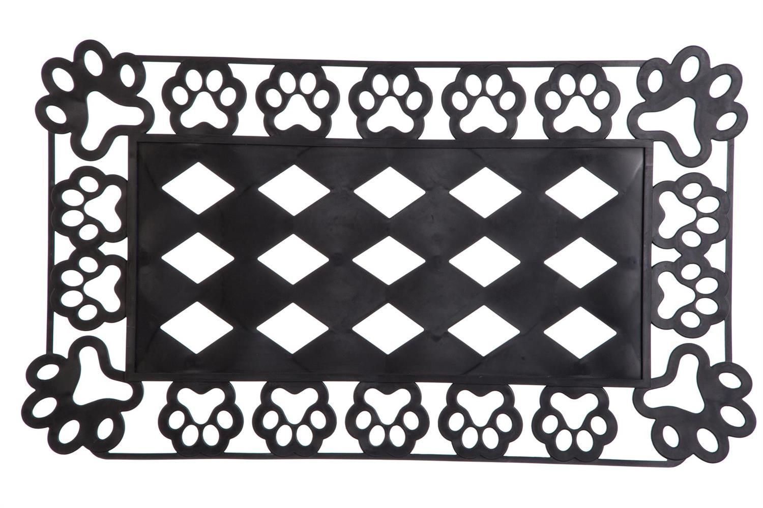 Sassafrass Mat Tray - Paw Prints