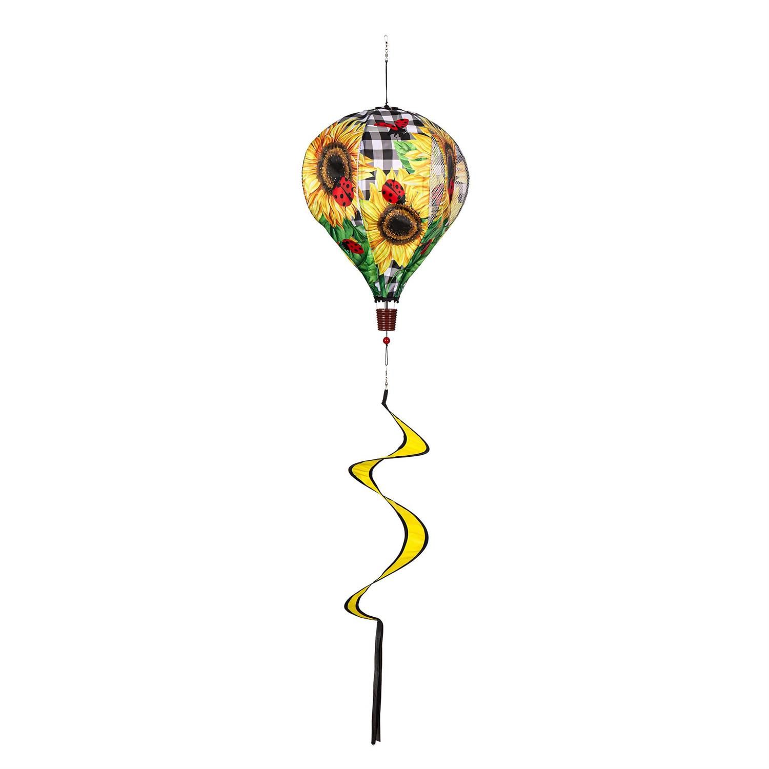 Balloon Spinner - Sunflower Ladybugs