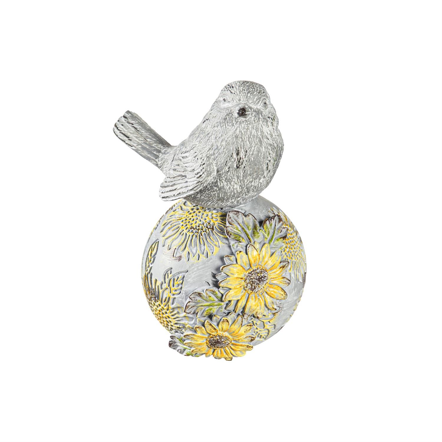Garden Statue - Perching Bird - 2 Styles - Sold Individually